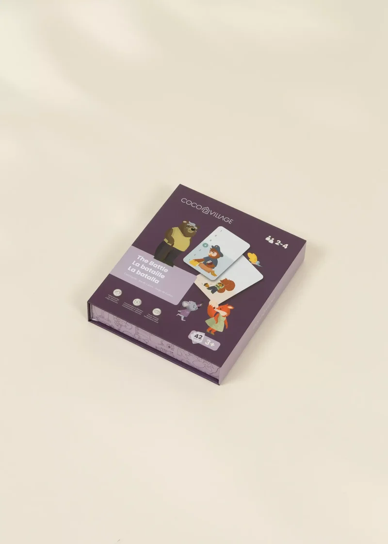 Forest Animals Battle Card Game (42 Cards)