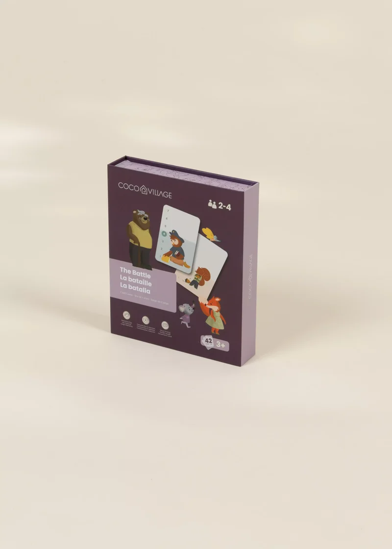Forest Animals Battle Card Game (42 Cards)