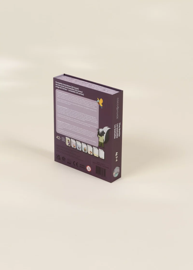 Forest Animals Battle Card Game (42 Cards)