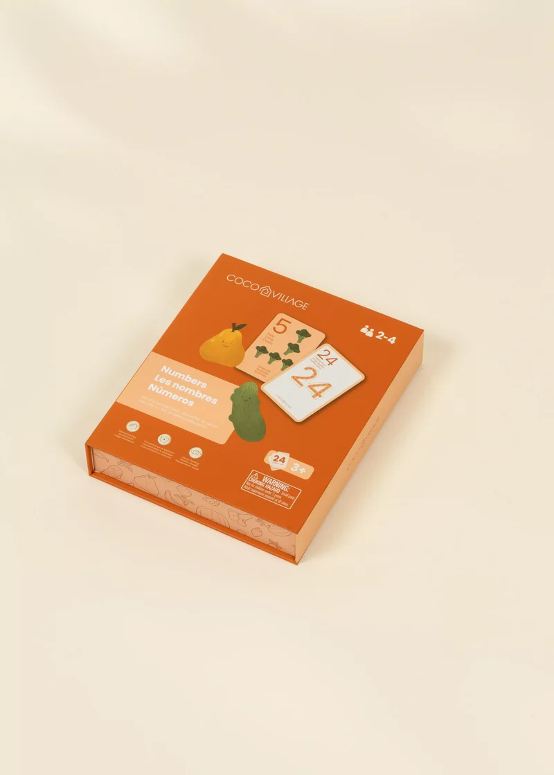 Set of 24 Learning Cards – Numbers