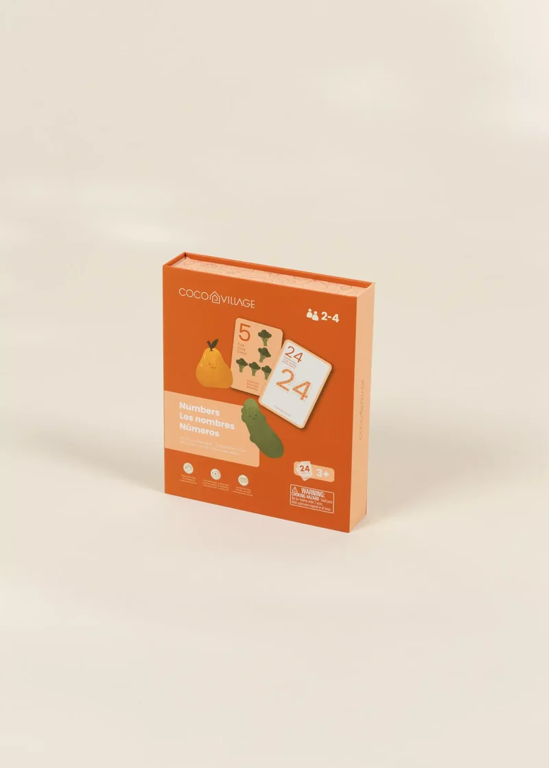 Set of 24 Learning Cards – Numbers