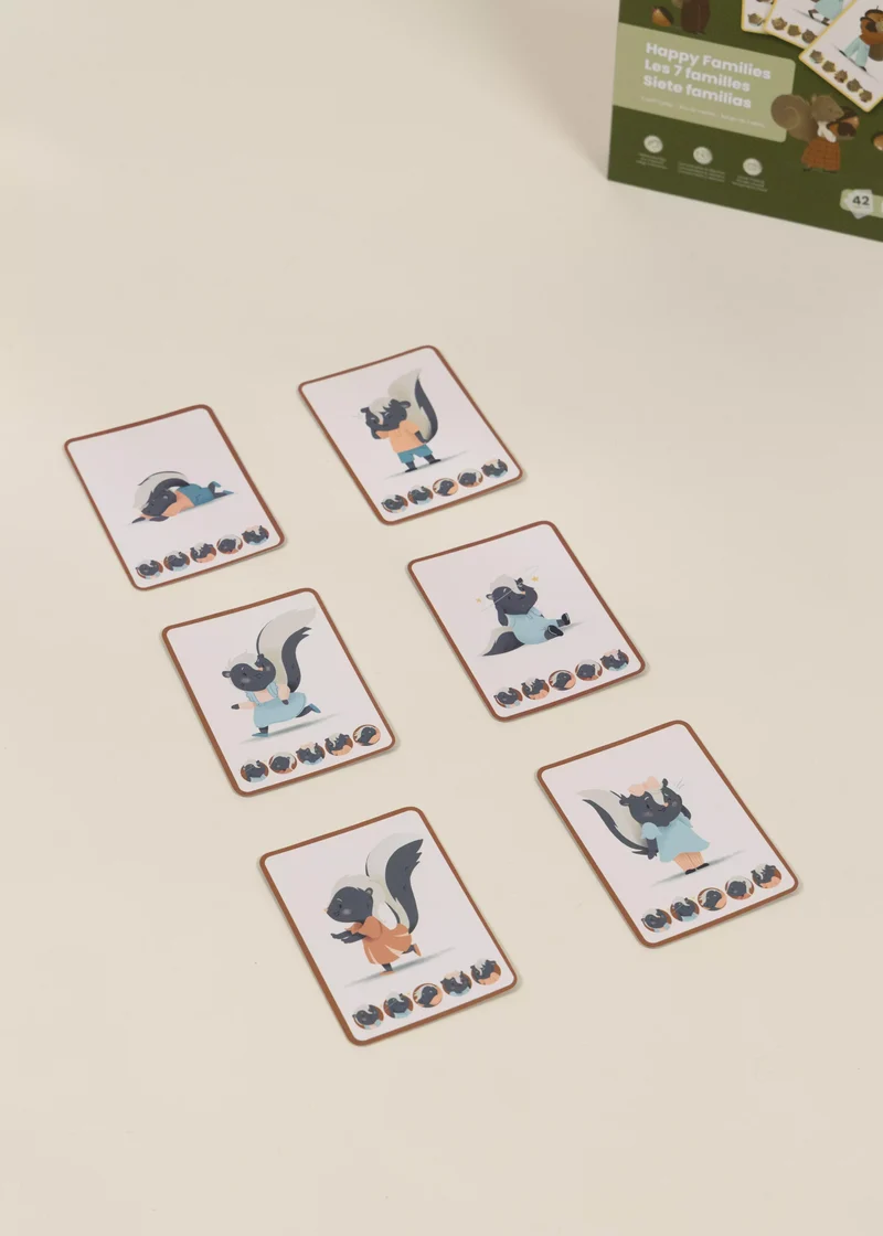 Happy Families Card Game (42 Cards)