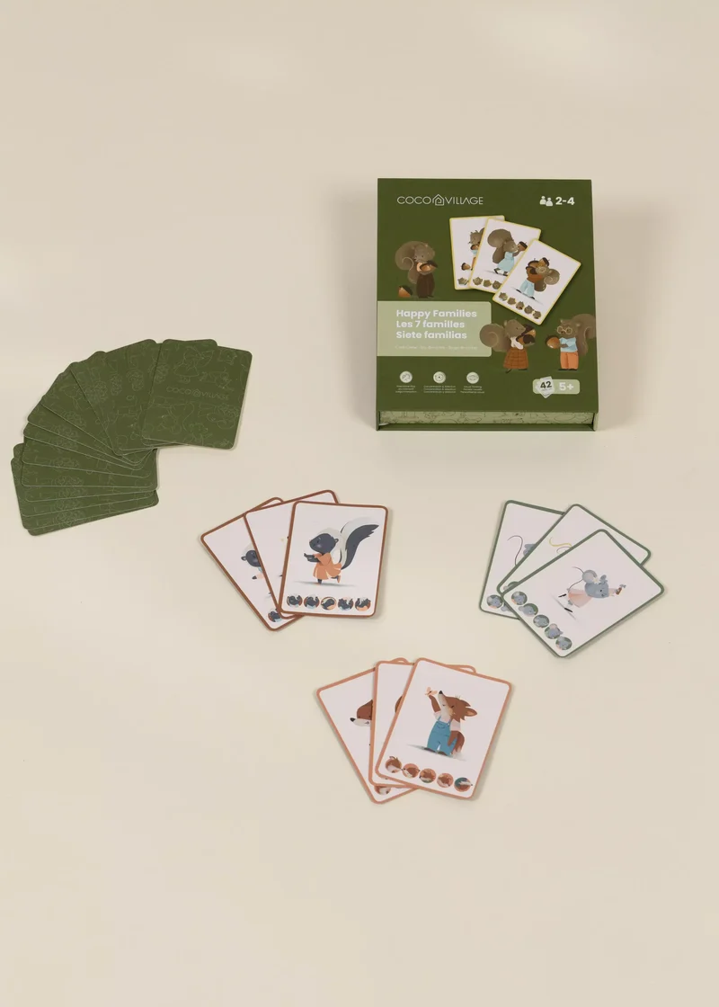 Happy Families Card Game (42 Cards)