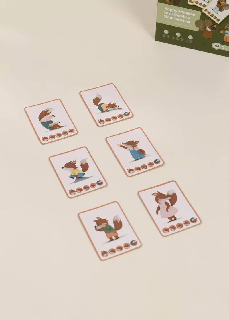 Happy Families Card Game (42 Cards)