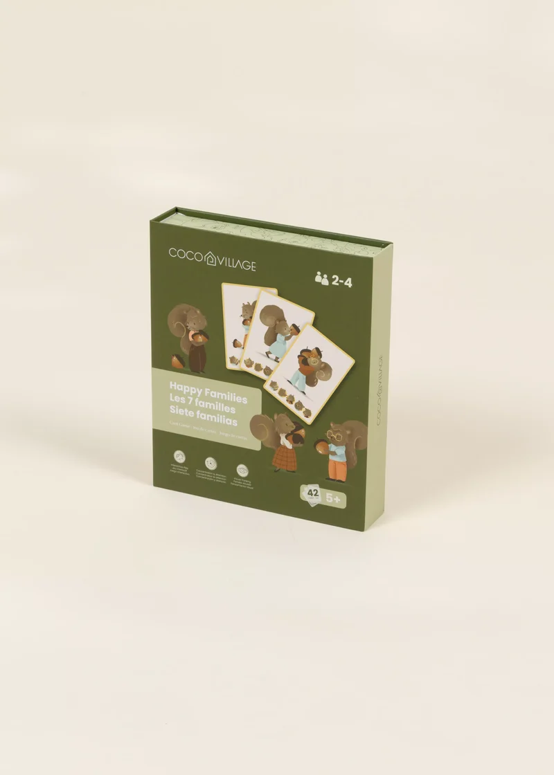 Happy Families Card Game (42 Cards)