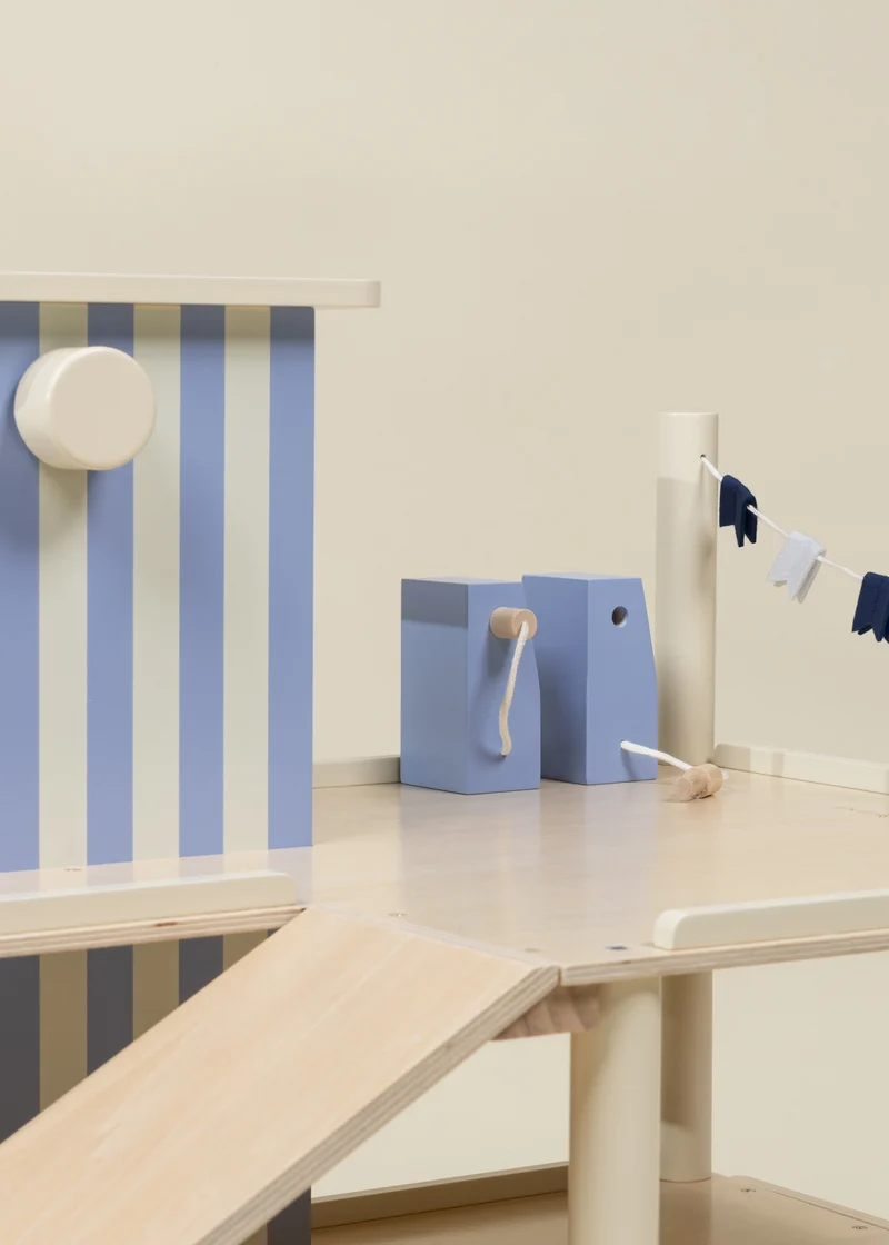 Oversized Wooden Parking Garage Playset