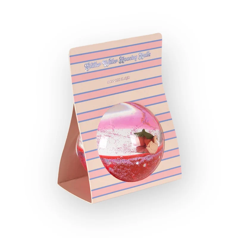Balle à paillettes | Cerise
