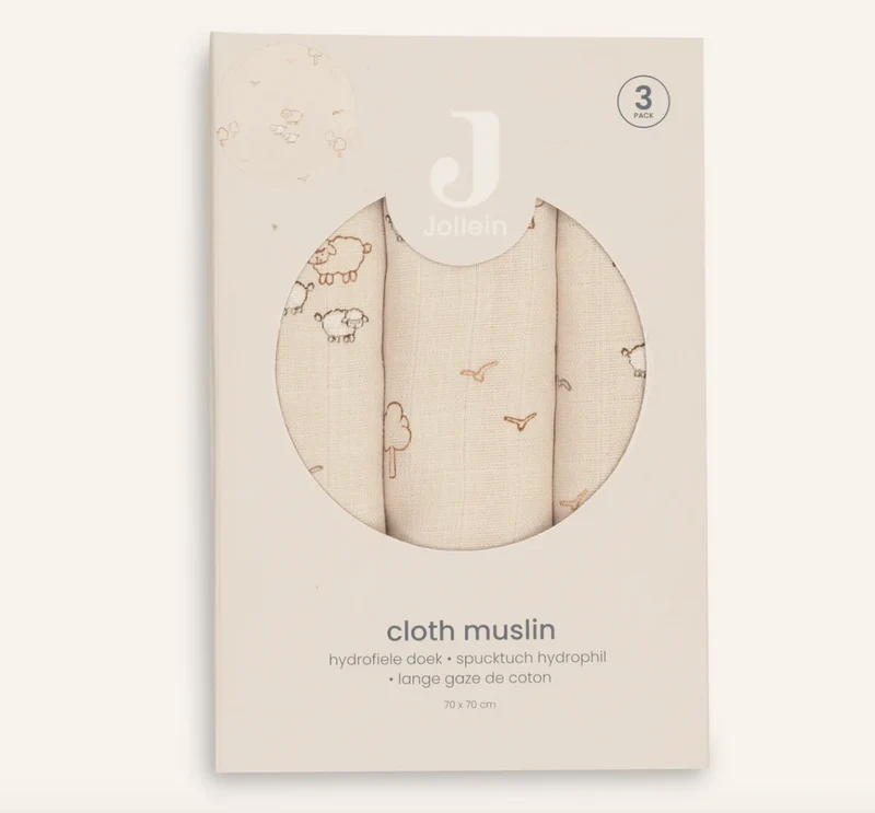 Langes gaze de coton | 70cm | Woolly