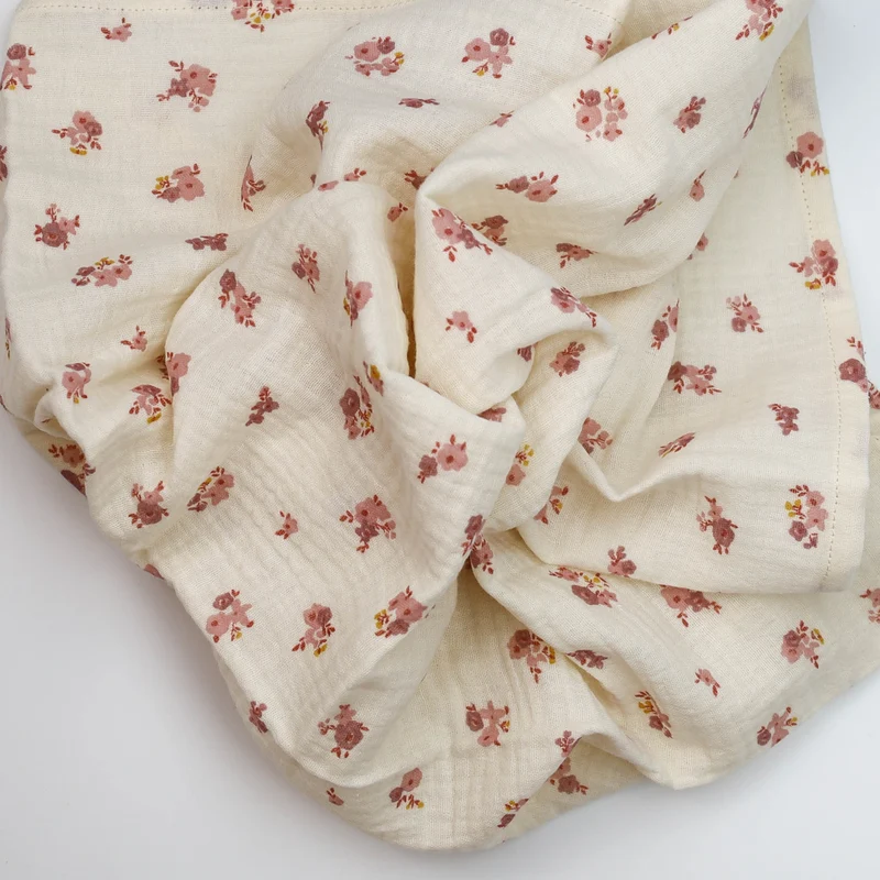 Lange petites fleurs roses