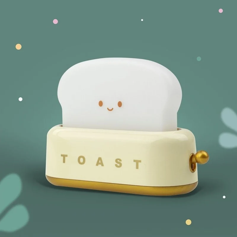 Veilleuse toaster jaune