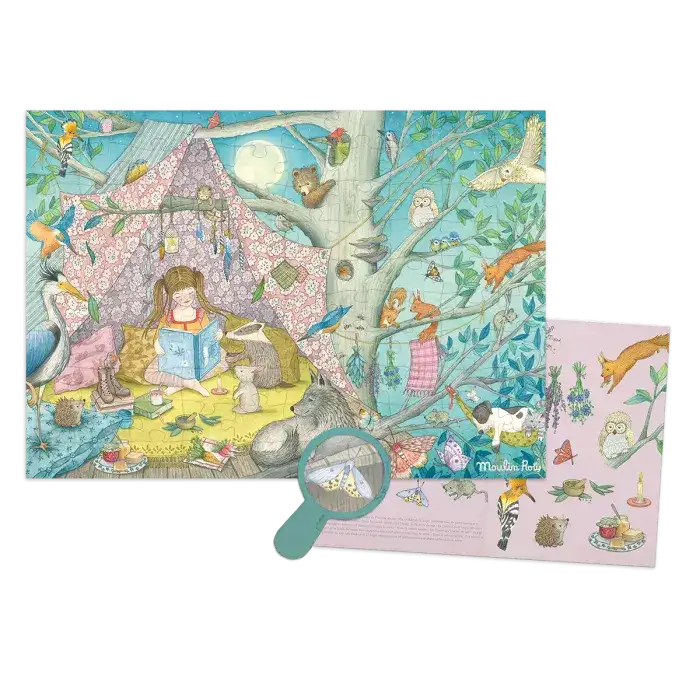 Moulin Roty - Les rosalies, La cabane secrète - Puzzle - 5 ans+