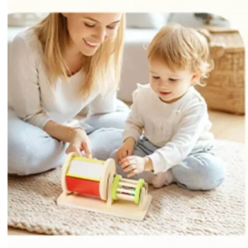 Coffret Jouet en Bois Bébé Montessori 0-6 mois – Bébé Box™