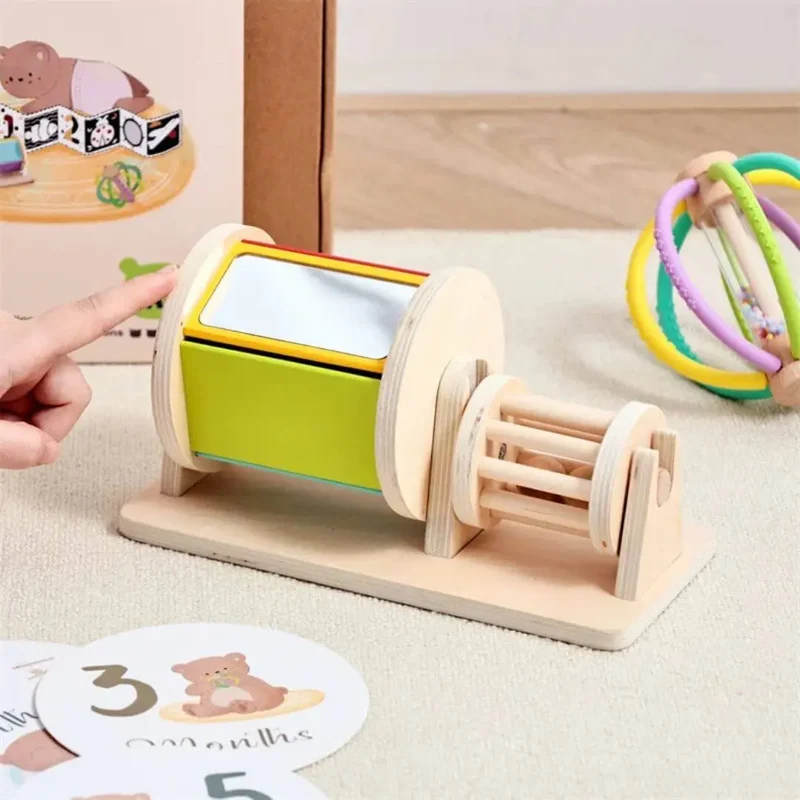 Coffret Jouet en Bois Bébé Montessori 0-6 mois – Bébé Box™
