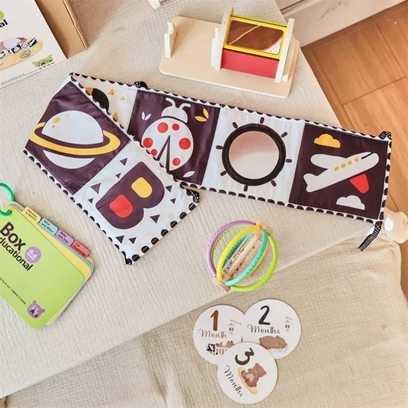 Coffret Jouet en Bois Bébé Montessori 0-6 mois – Bébé Box™