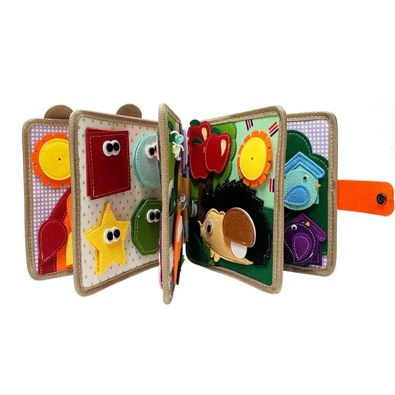 Livre Montessori Girafe – Histoires & Éveil Sensoriel™