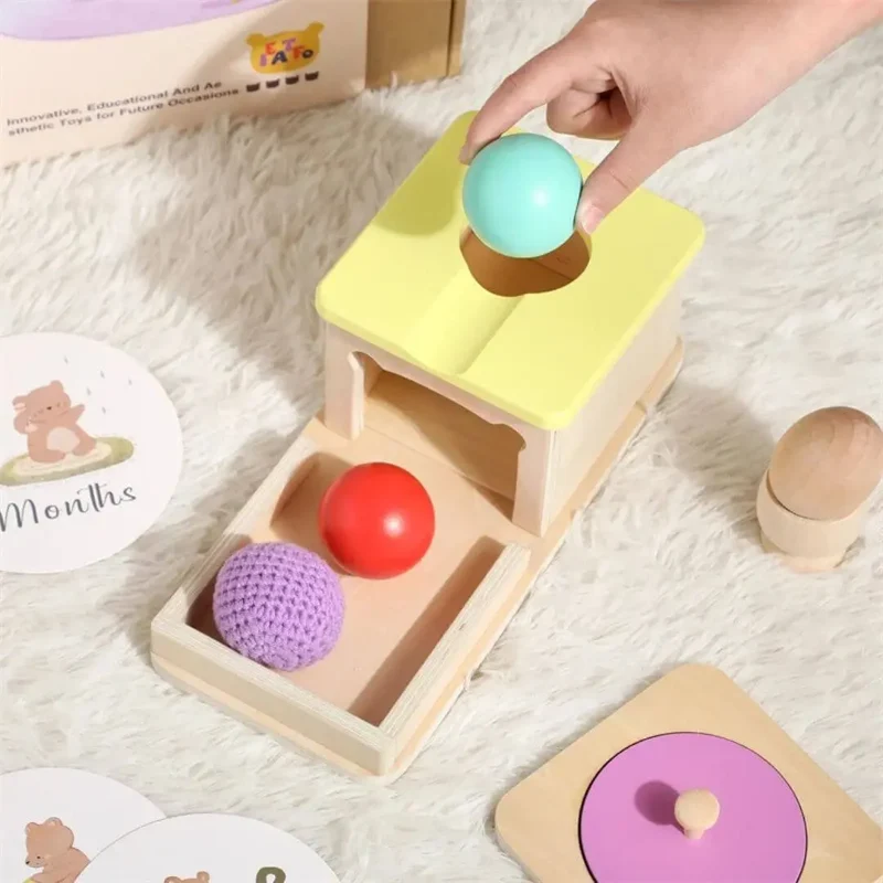 Coffret Jouet en Bois Bébé Montessori 6-9 mois – MontessoriBox™