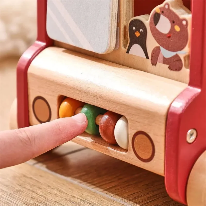 Jouet en bois Bus Montessori – BusAventure™