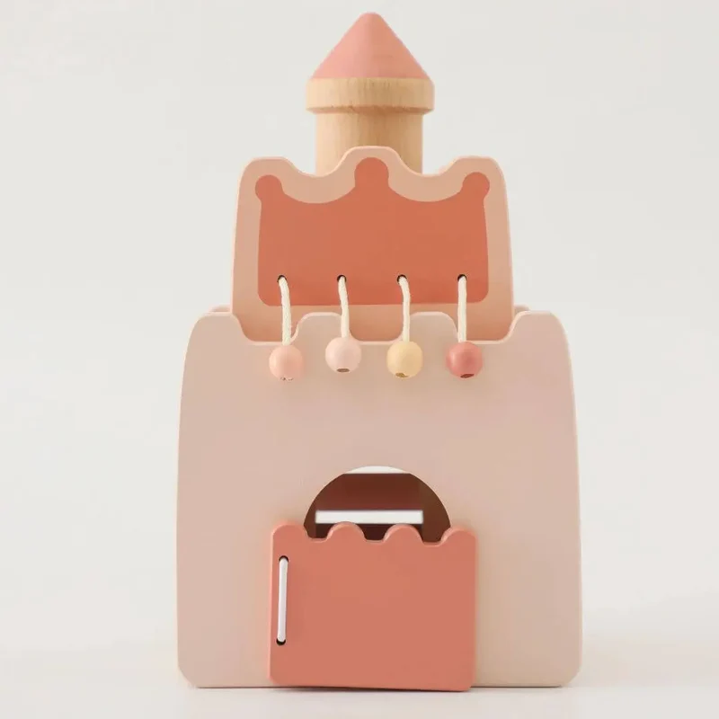 Jouet en Bois Bébé Château Musical – CastleMelody™