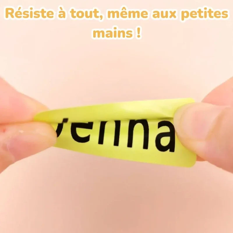 Étiquettes Personnalisées Autocollantes Enfant – NameStick™