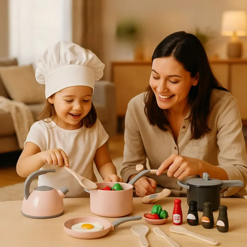 Jouet Cuisine Enfant 32 Pièces – Dinette Petit Chef™