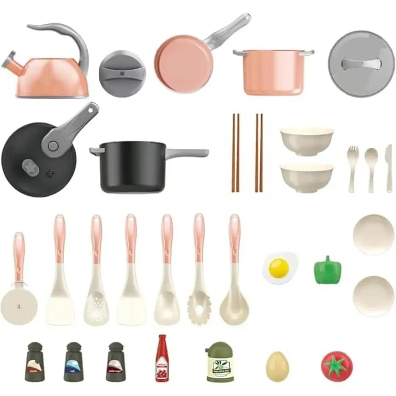 Jouet Cuisine Enfant 32 Pièces – Dinette Petit Chef™