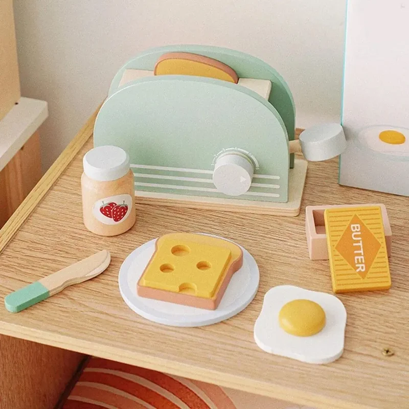 Jouet Cuisine en Bois – Grille-Pain Éducatif ToastyPlay™