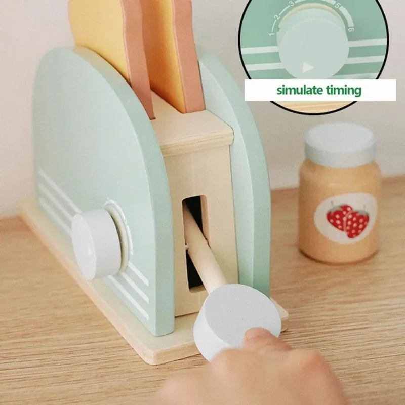 Jouet Cuisine en Bois – Grille-Pain Éducatif ToastyPlay™