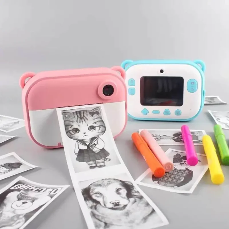 Appareil Photo Enfant avec Impression Instantanée – ClickiPrint™