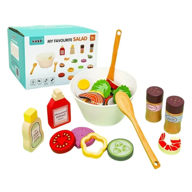 Set de Salade en Bois – SaladTime™
