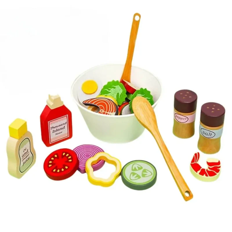 Set de Salade en Bois – SaladTime™