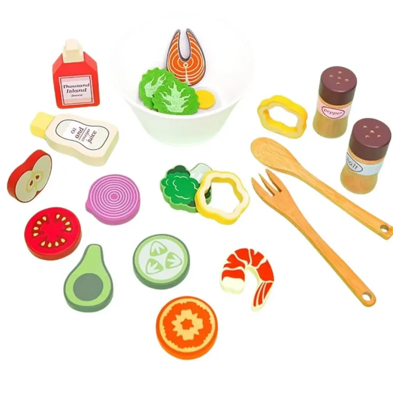 Set de Salade en Bois – SaladTime™