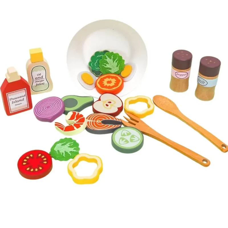 Set de Salade en Bois – SaladTime™