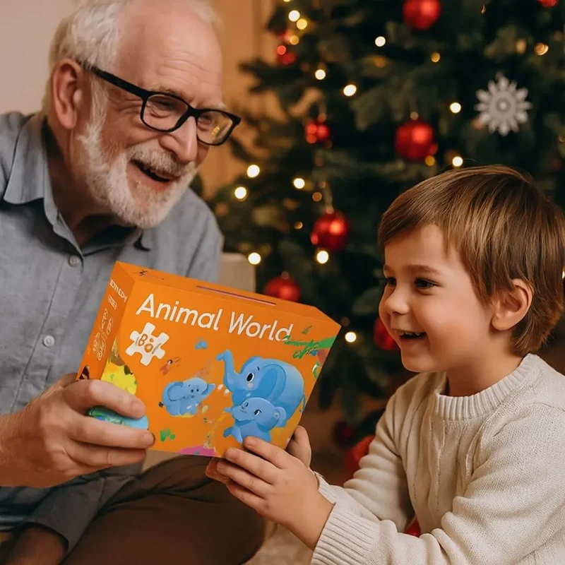 Puzzle Bébé 36 Pièces avec Poignée – FunBox™