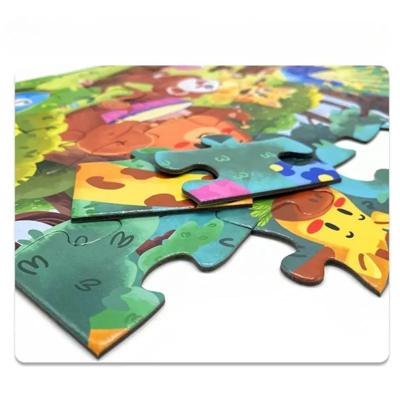Puzzle Bébé 36 Pièces avec Poignée – FunBox™