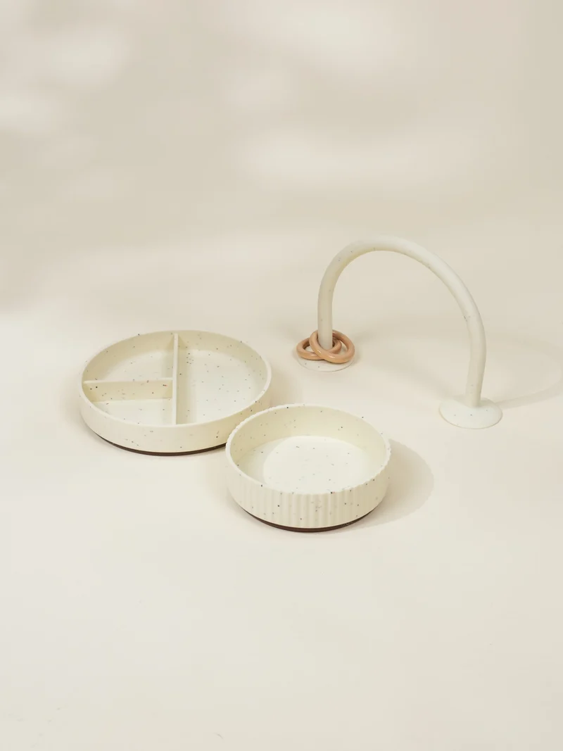 Silicone Baby Suction Divided Plate – Pottery Collection