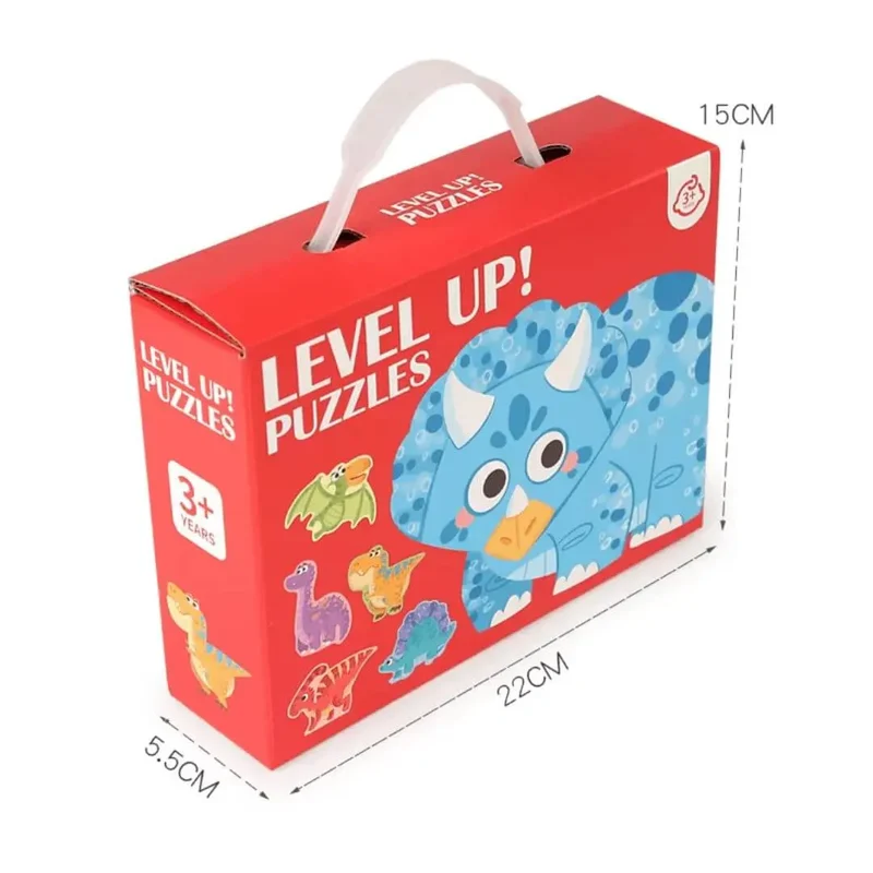 Puzzle Bébé Éducatif 6-en-1 – LevelUp™ Box