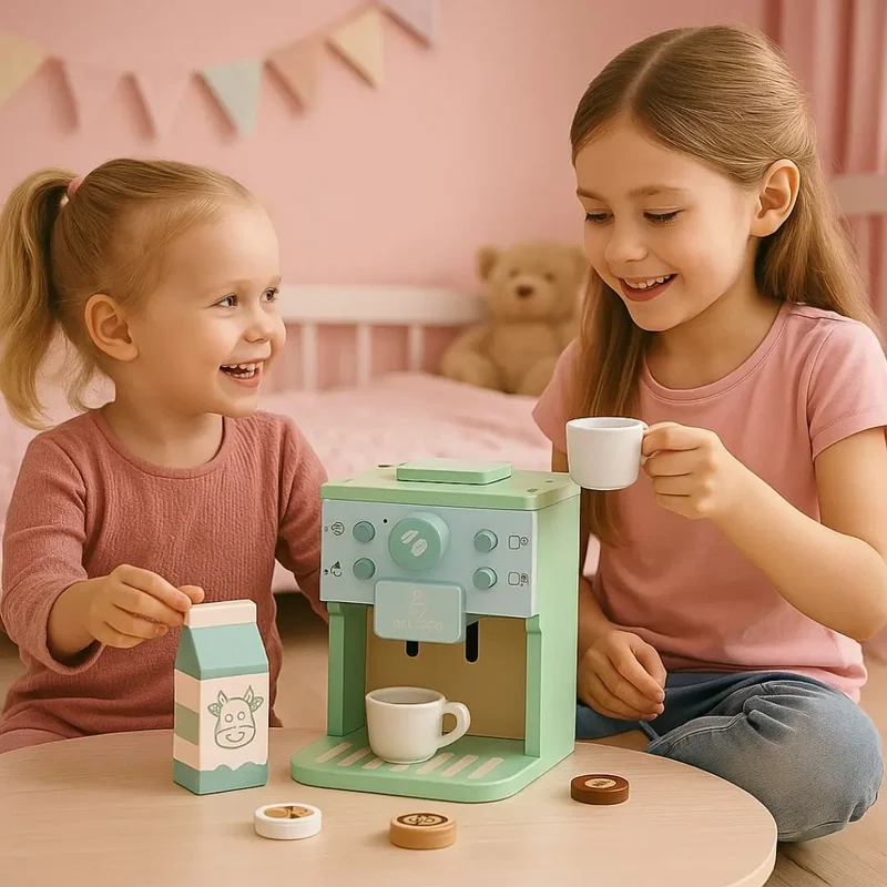 Machine à Café en Bois – CoffeePlay™