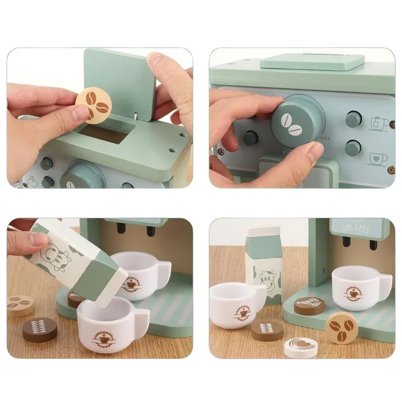 Machine à Café en Bois – CoffeePlay™