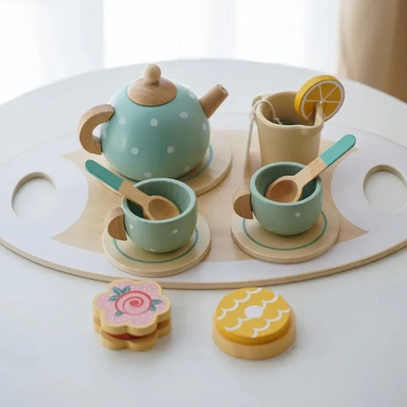 Dinette en Bois Service à Thé – TeaSet™