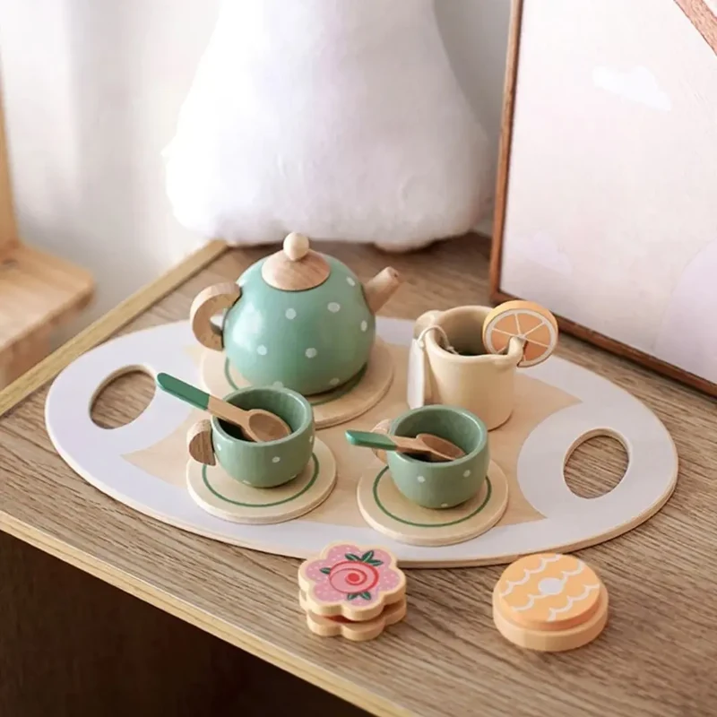 Dinette en Bois Service à Thé – TeaSet™