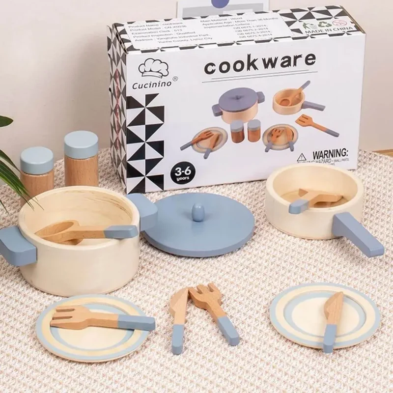 Jouet Cuisine en Bois – Petit Cookware™