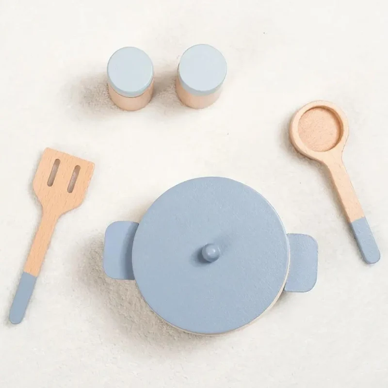 Jouet Cuisine en Bois – Petit Cookware™
