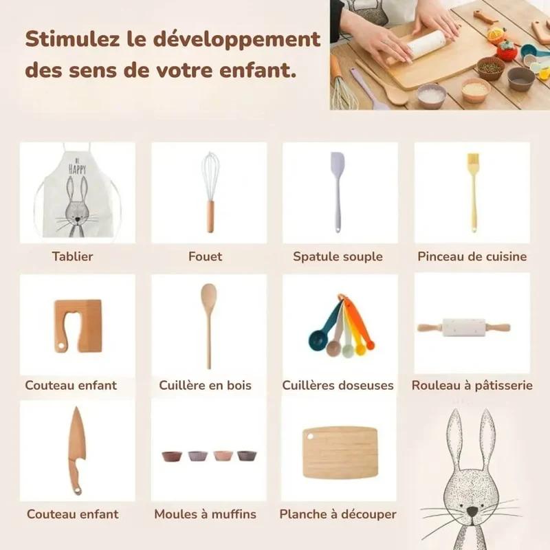 Ensemble de Cuisine Enfant - Petit Gourmet™