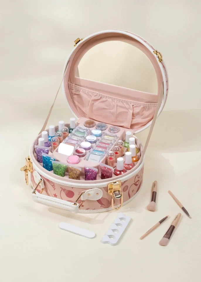 Premium Makeup Set & Vegan Leather Case - 50pcs