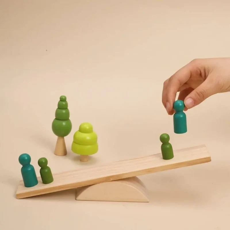 Jouet en Bois Bébé Équilibre – ForestBalance™
