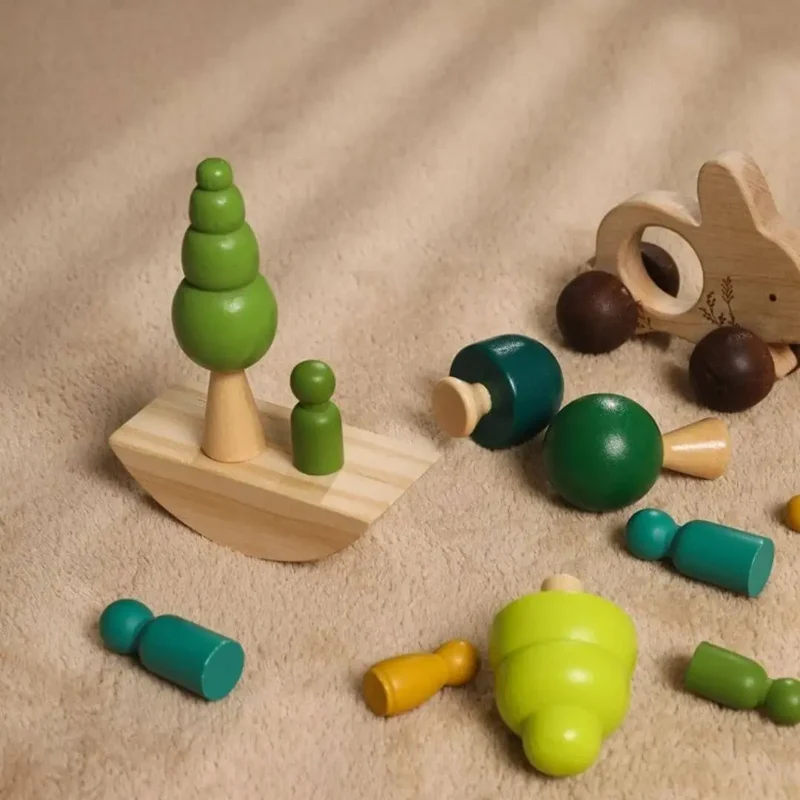 Jouet en Bois Bébé Équilibre – ForestBalance™