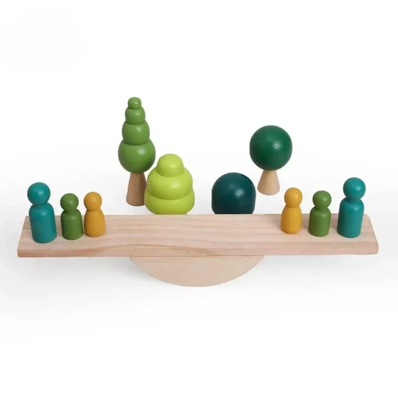 Jouet en Bois Bébé Équilibre – ForestBalance™