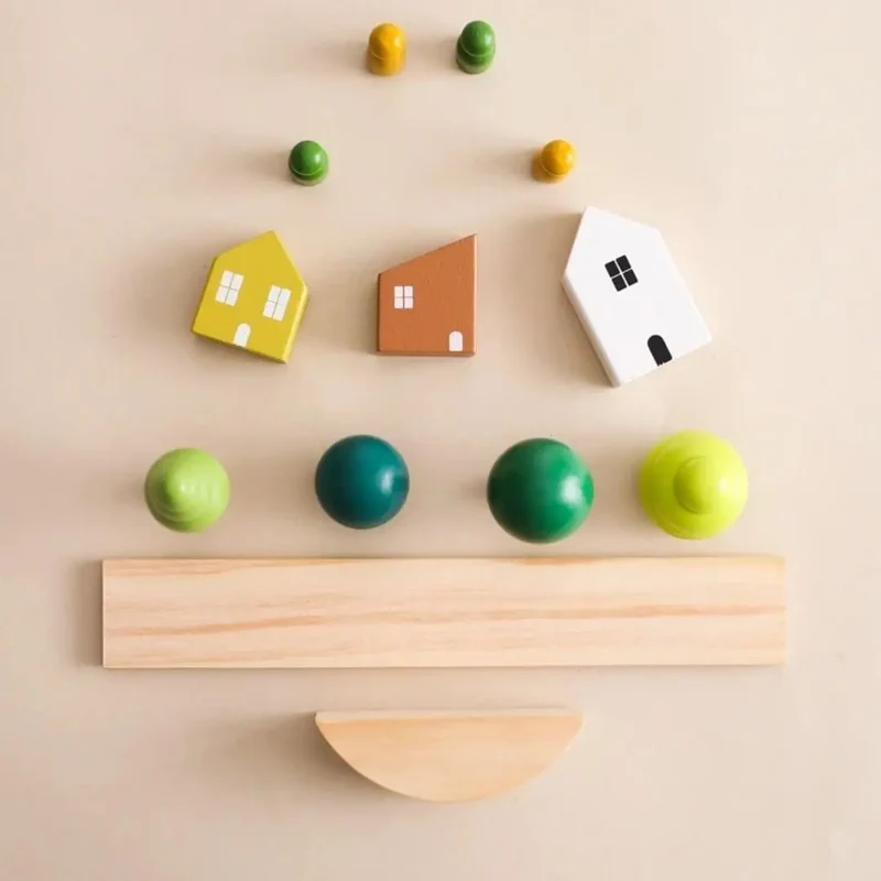 Jouet en Bois Bébé Équilibre – BalanceHouse™