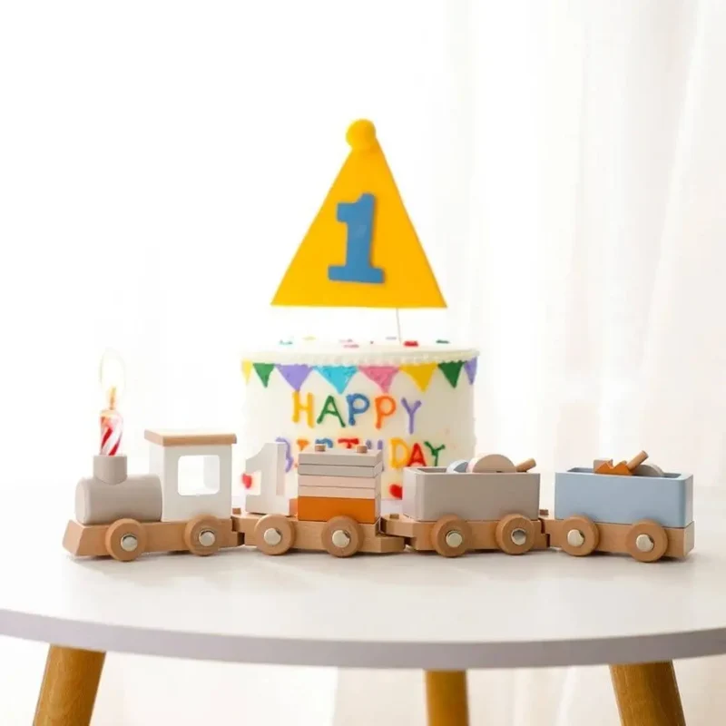 Train en Bois Montessori – NumberTrain™