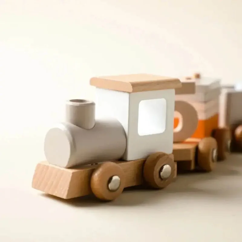 Train en Bois Montessori – NumberTrain™